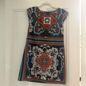 BANANA REPUBLIC PYTHON DRESS